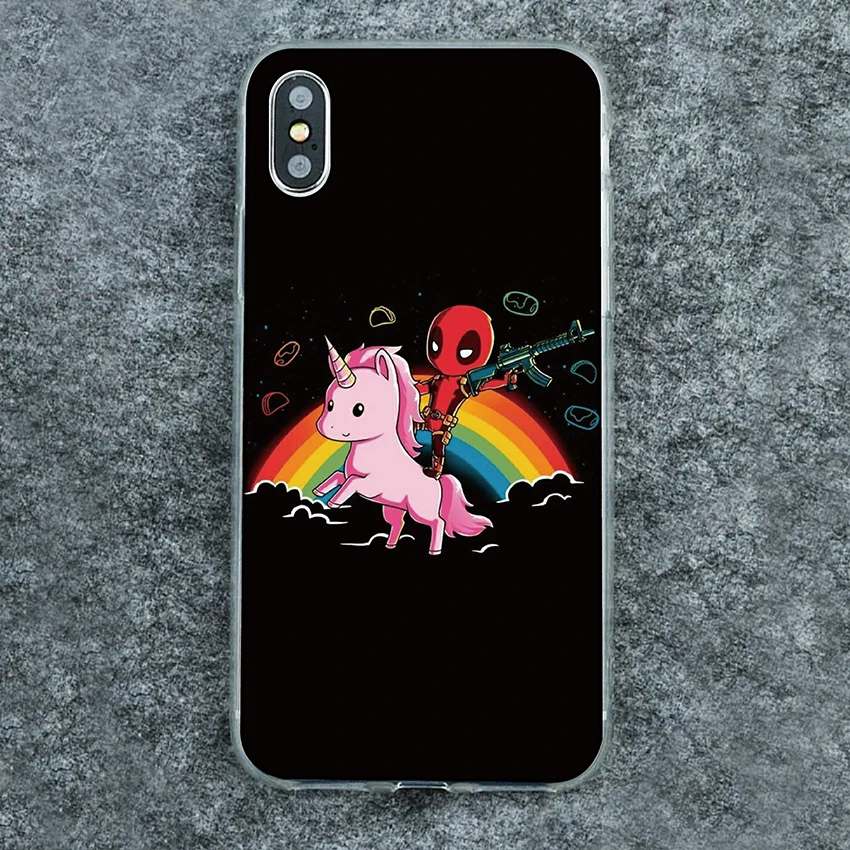 Мягкий ТПУ чехол для Doogee X70 X60L X55 X53 X50 L X30 X20 L Shoot 1 2 N10 Y7 N20 Y8 C единороги и радуги силиконовые чехлы для телефонов - Цвет: 07