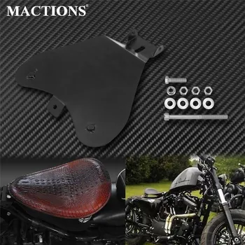 

Motorcycle Black Solo Seat Baseplate Bracket Support Holder Mount Base Plate Brackets Metal For Harley Sportster Bobber Chopper