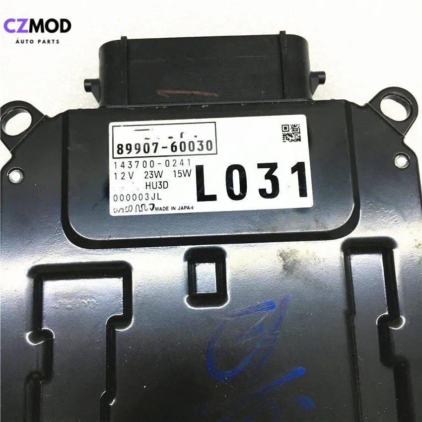 CZMOD 89907-60030 L031 89908-60030 R031 фар Светодиодный драйвер блок управления 143700-0241 143800-0241 Автоаксессуары б/у - Цвет: black 89907 60030