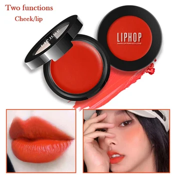 

Multifunctional Blush Eyeshadow Lipstick Blusher Colorete Rubor Rubor Maquillaje Long-lasting Waterproof Smudge-proof Blusher