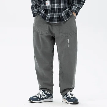 

Men Loose Casual Wide Leg Trouser Male Japan Vintage Streetwear Hip Hop Harem Cargo Pants Straight Sweatpants