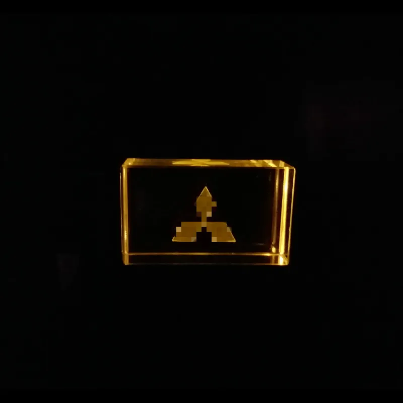 Металлический USB флеш накопитель MITSUBISHI crystal модель автомобильного ключа 4 ГБ 8 16 32