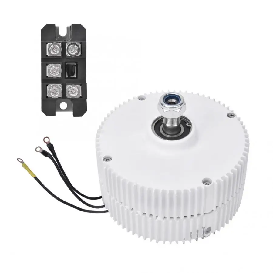 24V 400W ветряной двигатель постоянного магнита генератор 3-фазный синхронный генератор переменного тока NE-400 с выпрямителем энергосберегающий