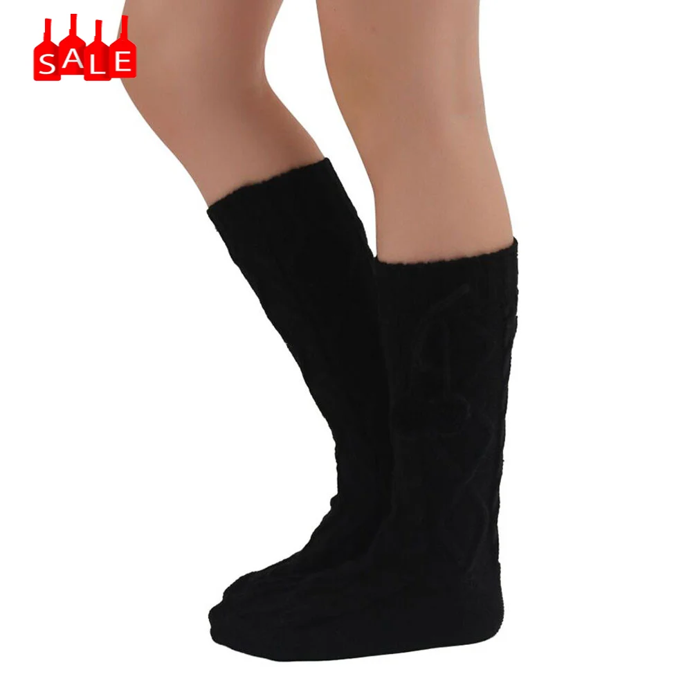 Женские вязаные высокие сапоги Sokken, ботфорты выше колена, тонкое мастерство, вязаные крючком популярные термоноски# ZC