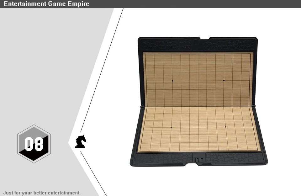 Yernea New Portable Go Game Set Mini Chessboard Magnetic Chess Pieces Outdoor Sports Goods Chess Game Souptoys (8)