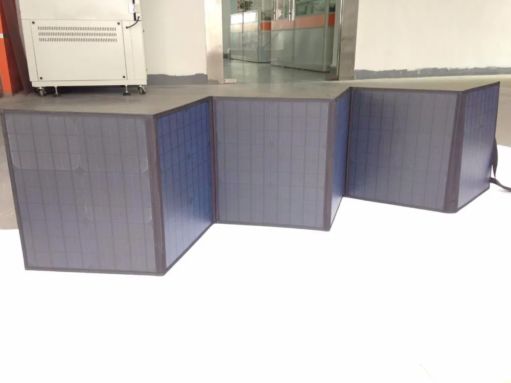  Free Shipping to Netherlands UK and US Flexible 120W Foldable Solar Panel Portable emergency Power 