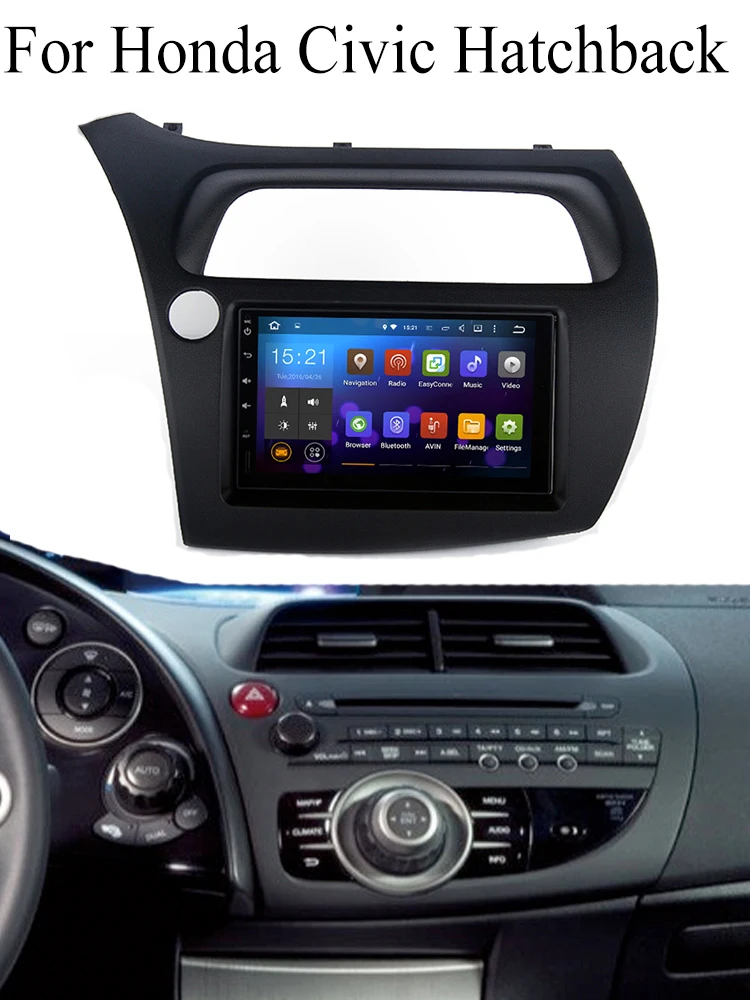 For Honda Civic Hatchback 2006~2011 Car Multimedia Gps Radio Navigation  Navi Player Integrated Carplay 360 Birdview 3d - Car Multimedia Player -  AliExpress