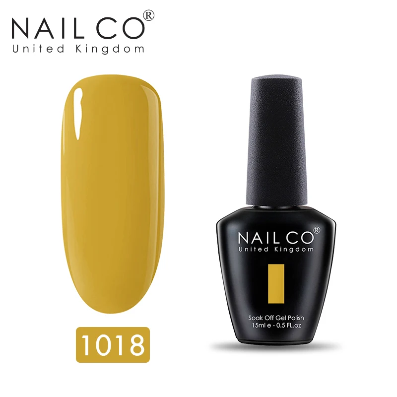 NAILCO Зимние цвета 15 мл УФ-гель для ногтей Топ УФ светодиодный гель Декоративный Лак для ногтей Гибридный lakiery hybrydowe замочить гель лак для ногтей - Цвет: 1018