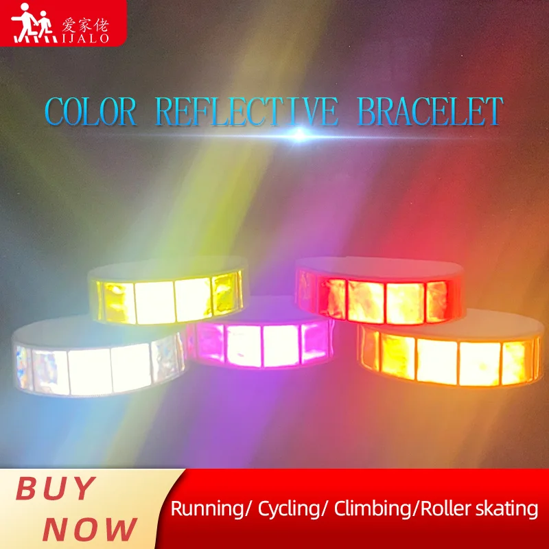 Reflective Wristband Strips Safety Armband Bands Leg Strap 2Pcs 38cm for Cycling Running Night Walking reflective tape reflective waistbands wristbands