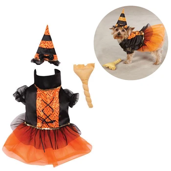 

Halloween Pet Costume Set Creative Witch Cosplay Dog Costume Party Pet Clothes Dog Cat Costume Cat for Halloween