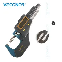 Цифровой дисплей ЖК-индикатор Электронный микрометр профессиональные измерительные инструменты Высокая точность сплав и пластик материал