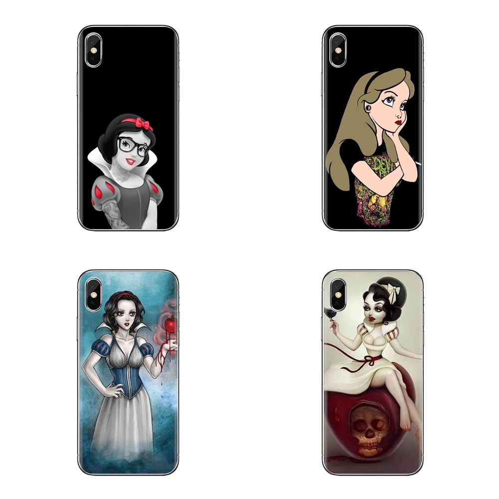 Tattoo Ariel Alice Snow White TPU Silicone Case For Xiaomi Mi3 Samsung A10 A30 A40 A50 A60 A70 Galaxy S2 Note 2 Grand Core Prime |