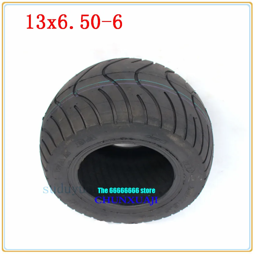 13 дюймов бескамерные шины 13x6. 50-6 для ATV QUAD Golf Багги косилки Go-kart газонокосилки 13*6,50-6 шины для осмотра автомобилей Аксессуары