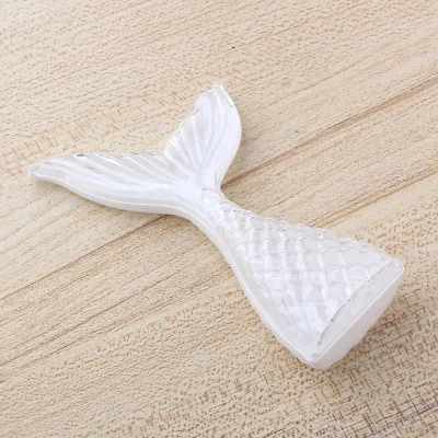 Белый 12 шт. подарок на вечеринку в честь рождения ребенка коробка конфет Русалка Вечерние сувениры на свадьбу подарок на день рождения - Цвет: Белый