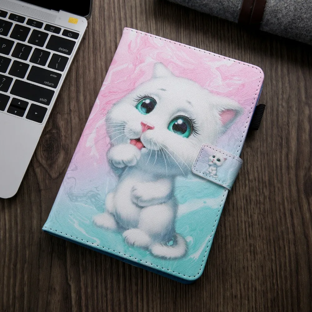 Супер милый шаблон поддержка защитный чехол для iPad 10,2 дюймов Air 10,5 Pro 10,5