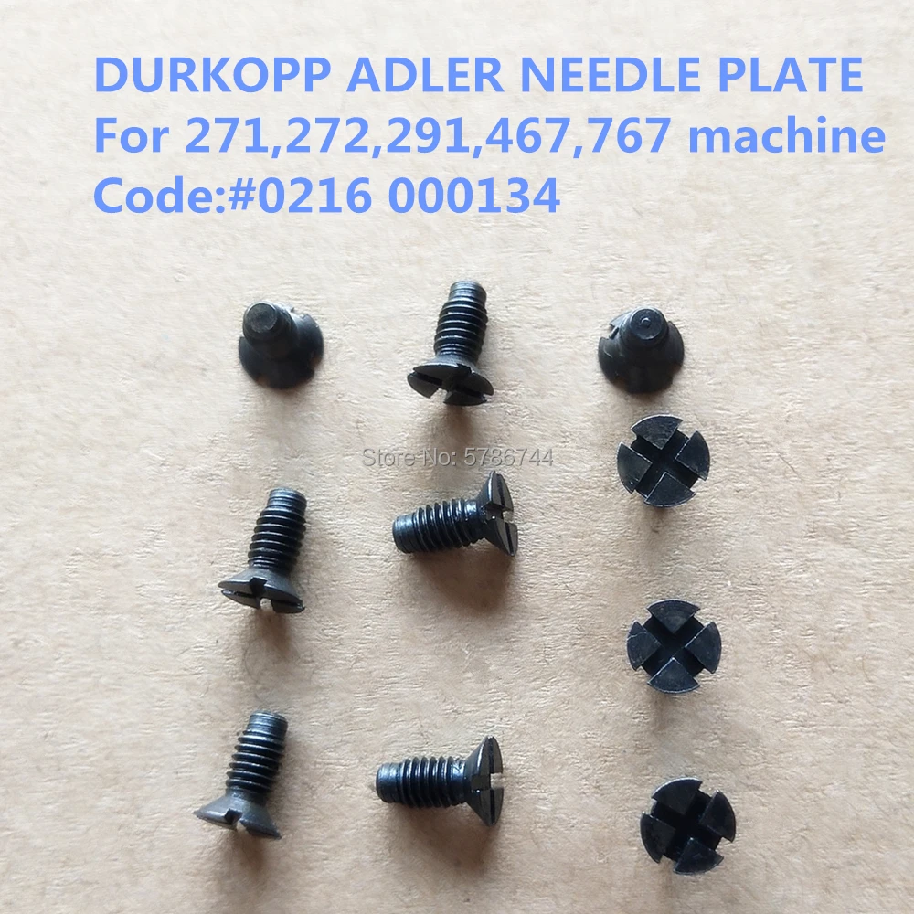

Needle plate screw #0216 000134 #0992 023890 for DURKOPP ADLER 271,272,291,467,767 sewing machine made in china