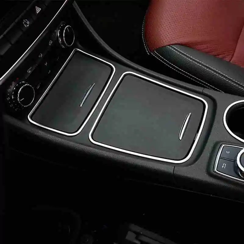 Accessoires pour Mercedes Benz A classe W176 GLA X156 voiture changement de  vitesse climatisation porte accoudoir lecture lumière couverture garniture