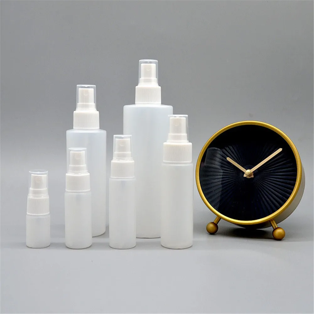 

10ml/20ml/30ml/50ml/100ml Frosted Spray Bottle Portable Pe Thick Perfume Sub-bottle Refillable Bottles New Arrive