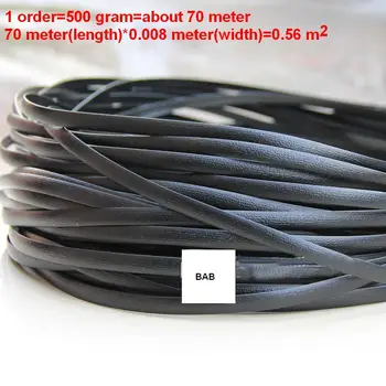 

Black flat synthetic rattan weaving material plastic rattan for knit and repair chair table,storage basket,ect