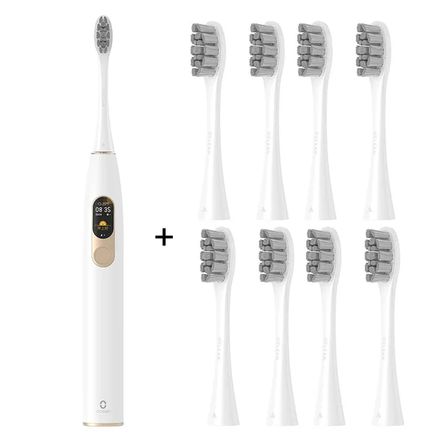 add 4 PW01 Глобальная версия Oclean X Xiaomi sonic электрическая зубная щетка обновленная Водонепроницаемая ультра звуковая автоматическая зубная щетка перезаряжаемая через USB - Цвет: add 4 PW01
