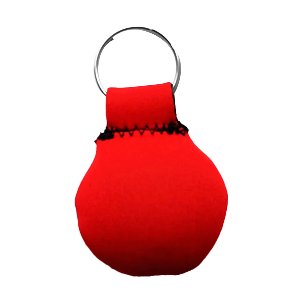 Neoprene Floating Keychain + Stainless Steel Accessory Gift Navigation Kayak Fishing Floating Keyring