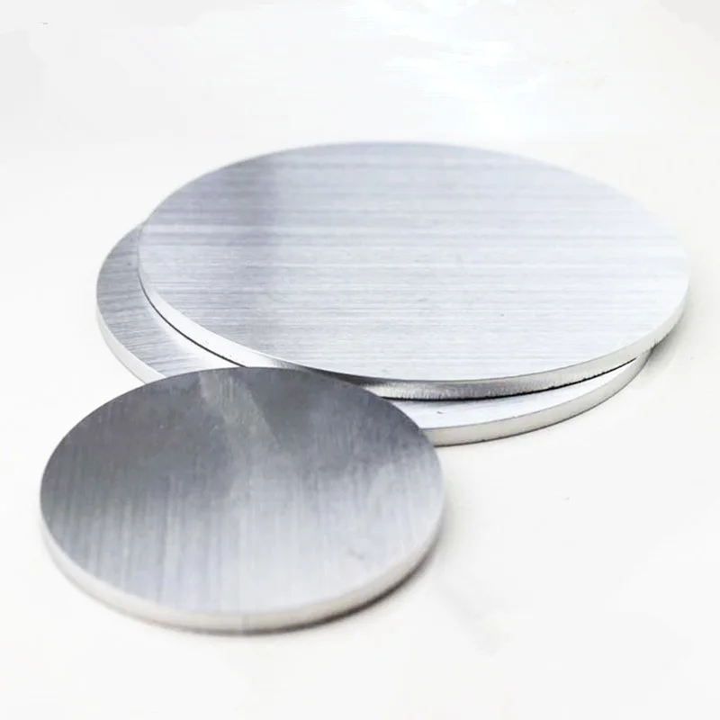 2PCS aluminum discs circular plate disc flat-plate round corrosion resistant disk sheet laser cutting | Инструменты