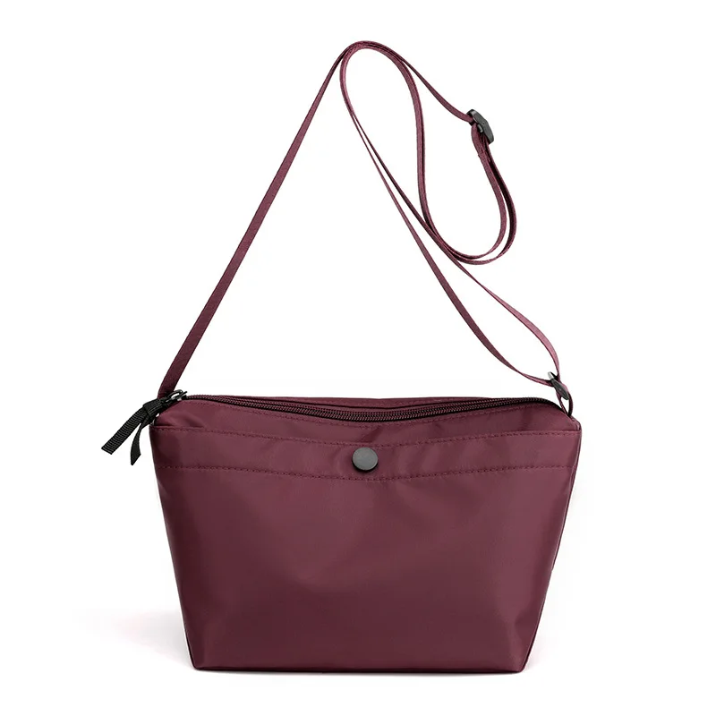 Small Bag Large Capacity Messenger Bag Female New Trend Casual Nylon Waterproof Dumpling Bag Shoulder Coin Purse Popular 2022