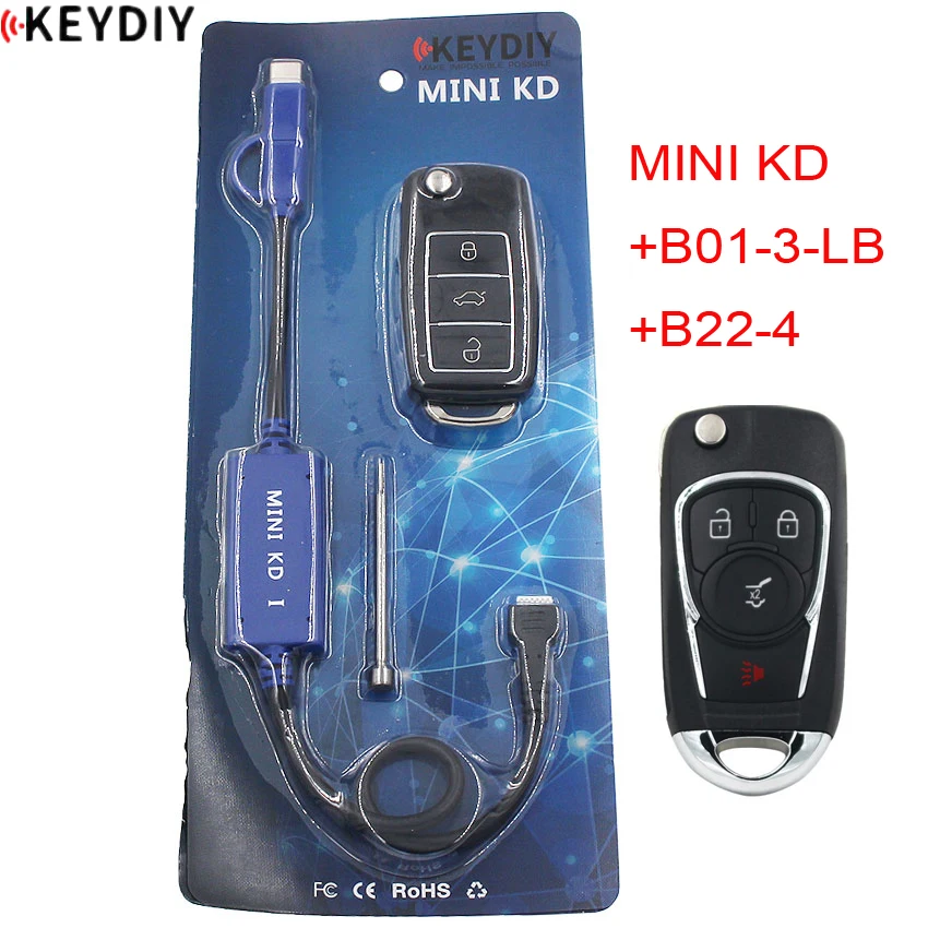 Keydiy мини дистанционный ключ генератор автомобильных ключей пульты склад в мобильном телефоне сделать более 1000 Авто пультов+ много стилей дистанционного управления - Цвет: MINIKD with 2 Remote