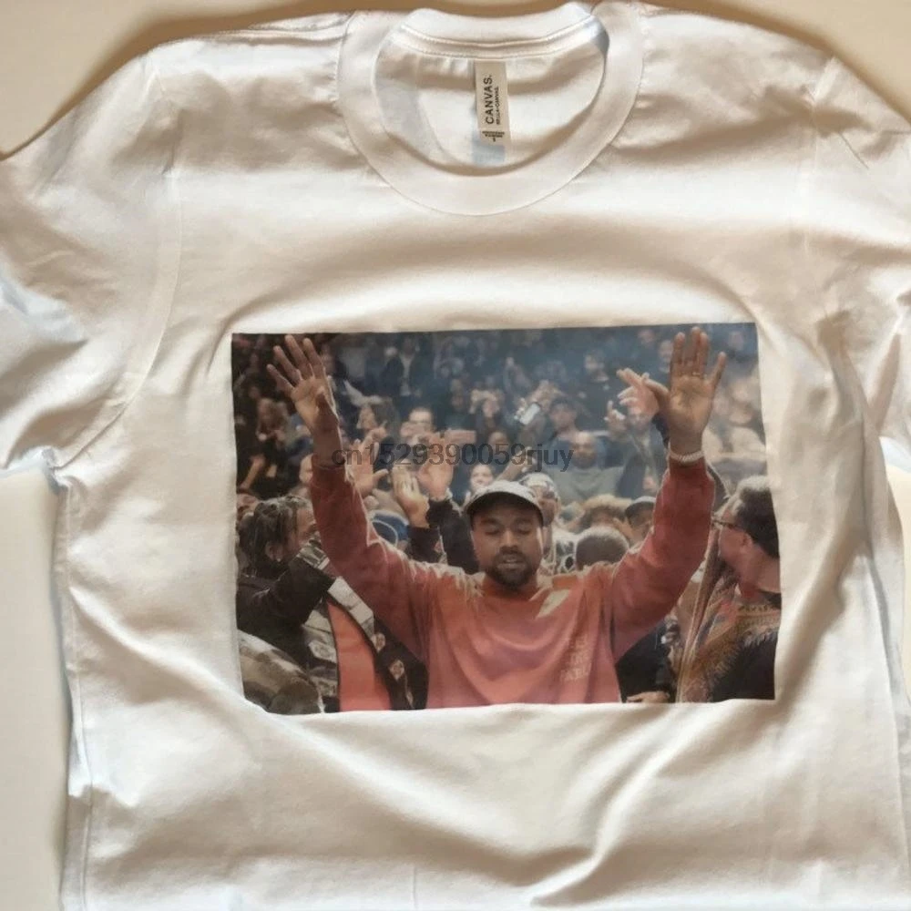 Kanye Wes футболка West одежда merch круглый вырез | Мужская