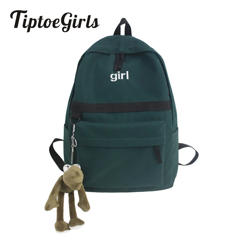 

Fashion Boy Girl Backpack Bag with Frog Toy Popular Lady Backpack New Design College Backpack Bag Fashion Casual Travel Bags