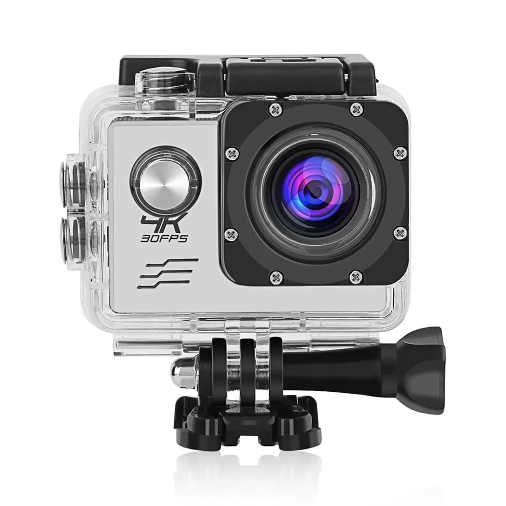 4K Wifi Camera 170 Degree Wide Angle Sports DV Camera Waterproof Outdoor Diving Riding Photo Shooting Video Recording