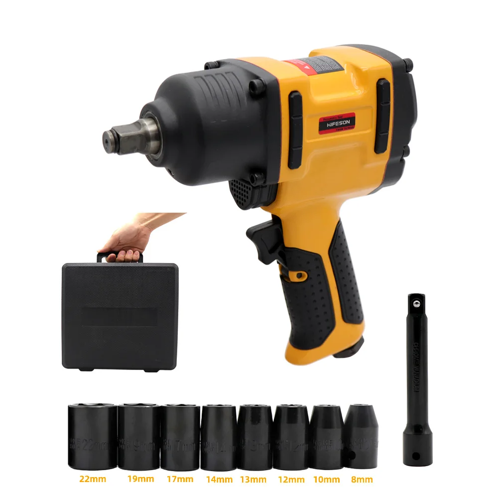 HIFESONAirPneumaticWrenchImpactSpanner12900NMTorqueToolfor