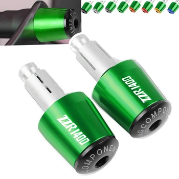 

7/8"mm CNC Motorcycle Hand Bar End Handlebar Handle Grips Cap For Kawasaki ZZR1400 2006-2016 2017 2015 2014 2013 2012 2011 2010