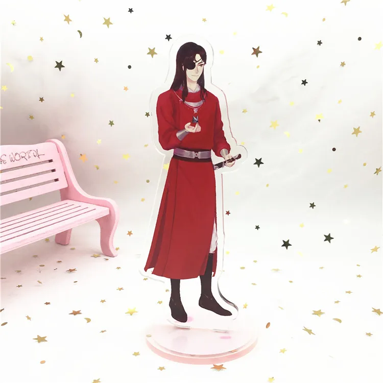 Мультяшный аниме брелок Tian Guan Ci Fu акриловый брелок Xie Lian Hua Cheng Милый Забавный кавайный Модный Ювелирный аксессуар Llaveros