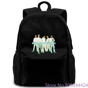 

Authentic BACKSTREET BOYS Cut Out Slim-Fit NEW Design women men backpack laptop travel school adult student