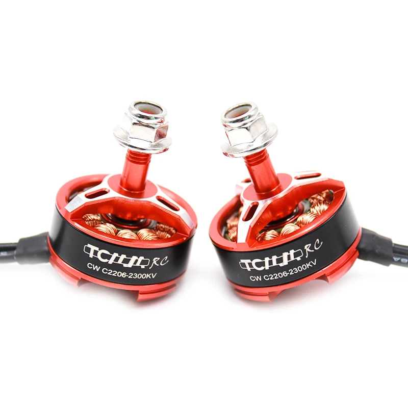 Бесщеточные двигатели TCMMRC 2206 2300KV двигатель Fpv RC 3-4S для радиоуправляемого дрона FPV