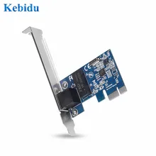 Kebidu PCI Express PCI-E сетевая карта 1000 Мбит/с Gigabit Ethernet 10/100/1000 м RJ-45 RJ45 сетевой адаптер конвертер сетевой контроллер