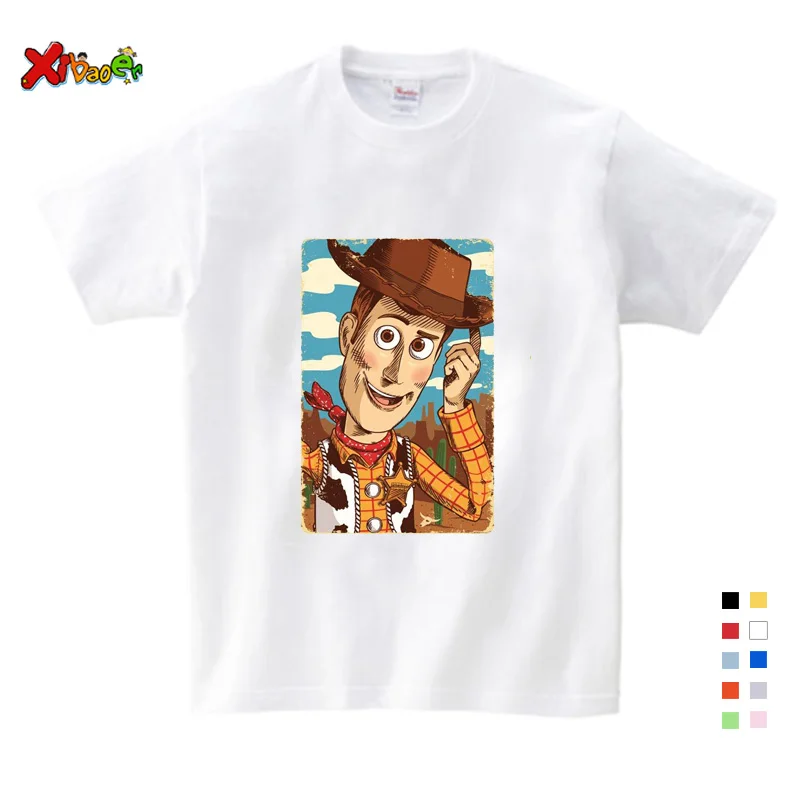 Детские свитшоты футболка Toy Story4 Woody толстовки с капюшоном для мальчиков Повседневная белая толстовка для маленьких девочек с героями мультфильмов и рукавами для мальчиков