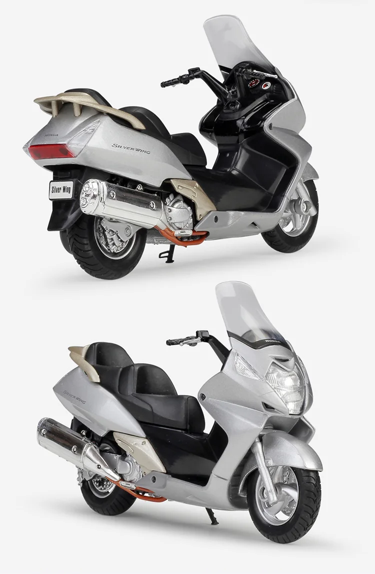WELLY 1:18 Yamaha YP240DX литая под давлением модель мотоцикла из сплава игрушка для детей подарок на день рождения коллекция игрушек