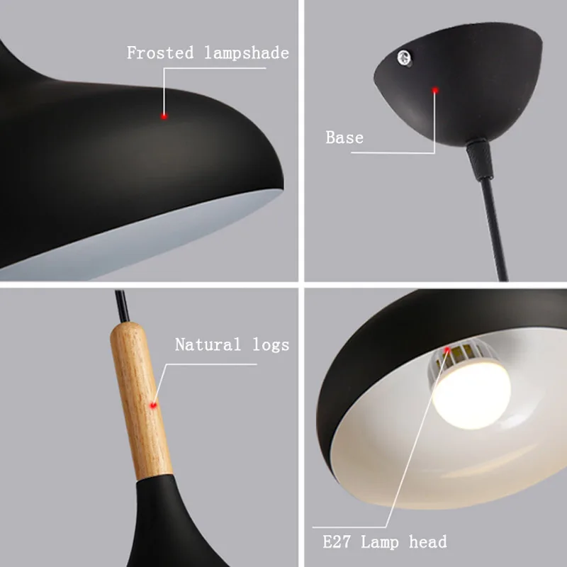 Современный подвесной светильник s скандинавский пандант в стиле лофт