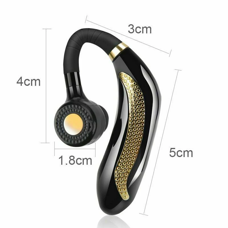 Single Ear Bluetooth 5 0 Headset Left Right Ear Waterproof Sports Earphone Headphone With Mic High quality