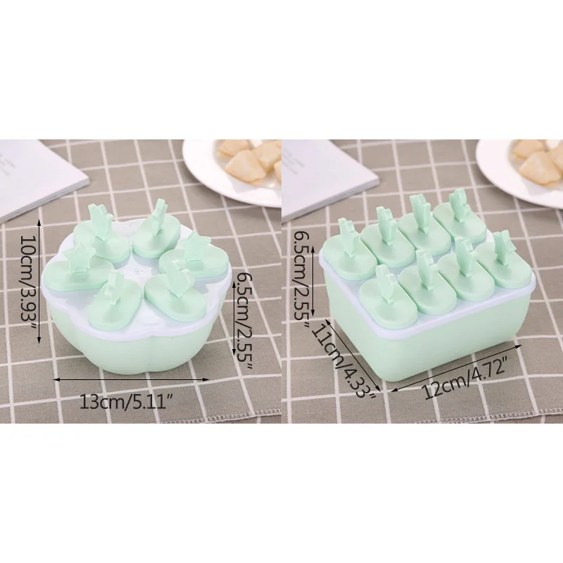 Новая коробка для льда мороженое эскимо с крышкой форма для изготовления мороженого летнее использование в рукоделии Пластиковая форма для льда Форма для льда, Лед Крем производитель