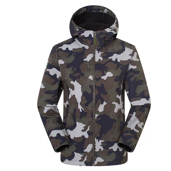 

Waterproof Snowboard Jackets Men Winter Windproof Warm Camouflage Snow Ski Jacket Breathable Fleece Softshell Hiking Jackets