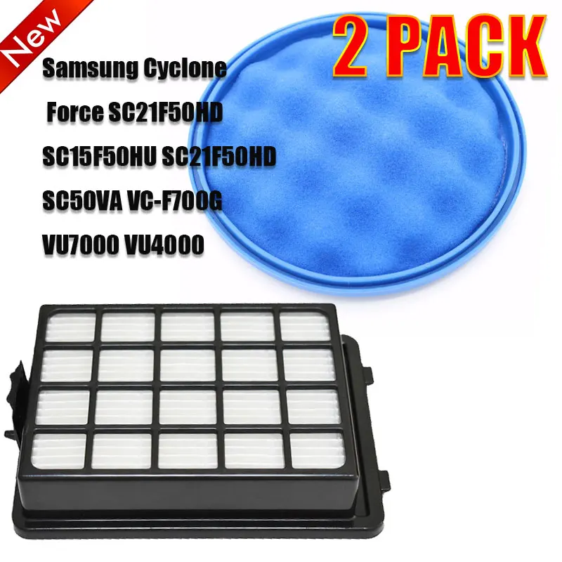 

H13 dust HEPA Filter Vacuum Cleaner parts for Samsung Cyclone Force SC21F50HD SC15F50HU SC21F50HD SC50VA VC-F700G VU7000 VU4000