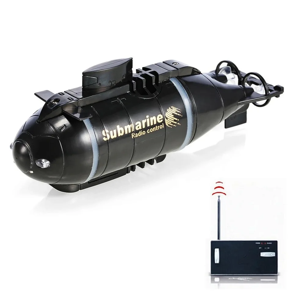 

Mini RC Boat 6CH Submarine Remote Control Underwater Radio-controlled Toys Submarine Simulation Model Gift Toy