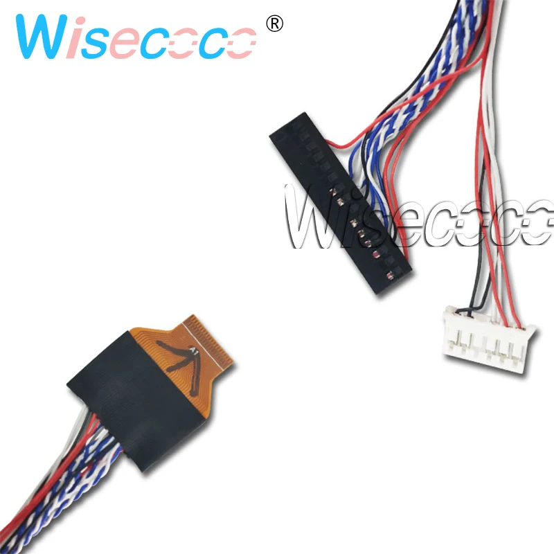 Tela Sensível ao Toque Polegada 1280x800 Ips Tela Lcd 400 Lêndeas Brilho Vga av Controller Board Wisecoco Displays - Imagem 3