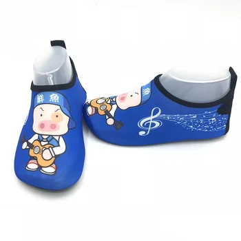 

Children Cartoon Rubber Diving Socks Boys Beach Shoes Quick-drying Non-slip Warm Wetsuit Socks for Girls Diving Shoes kids