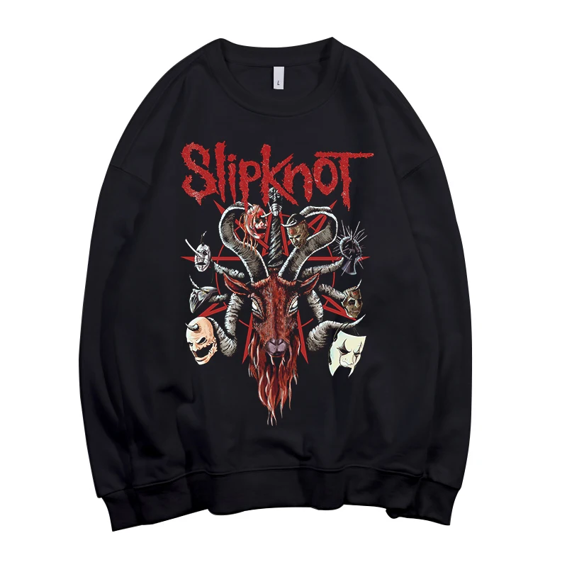 8 дизайнов Slipknot Pollover Толстовка Рок Толстовка маска героя из мультфильмов группа sudadera уличная флисовая верхняя одежда панк хеви-метал