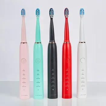 

Electric Toothbrush 4 Brush Head Student Party Couple Model USB Rechargeable Waterproof IPX7 Kemei 3C Cn(origin)