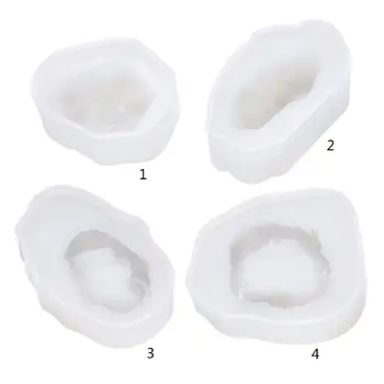 

DIY Crafts Epoxy Mold Jewelry Pendant Making Simulation Original Stone Shape Q0KE